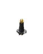 Einbaukomponenten • Isolierkörper • Stecker axial • M8x1 • 5-pol. • B-codiert • THR • Geschirmt