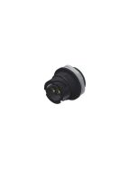 IP67 Power Bayonet • Panel mounted receptacle • 2-pos. • Socket