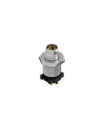 Flansch • Stecker axial • Frontmontage • M8x1 • 4-pol. • 13 mm • A-codiert • THR • Ungeschirmt