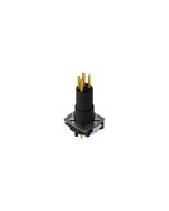 Einbaukomponenten • Isolierkörper • Stecker axial • M8x1 • 4-pol. • A-codiert • THR • Geschirmt