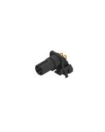 Installation components • Insulation body • Female connector angled • with O-Ring • M12x1 • 4- pos. • A-coded • Solder pin angled • Unshielded