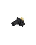 Installation components • Insulation body • Female connector angled • M12x1 • 12-pos. • A-coded • Solder pin angled • Unshielded