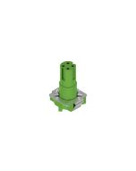 Einbaukomponenten • Isolierkörper • M8x1 • 4-pol. • D-codiert • SMT • Geschirmt • Kupplung axial