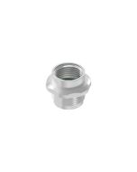 Einbaukomponenten • Flanschgehäuse • Kupplung axial • Frontmontage • M12x1 • 9 mm • für M12x1 X-codiert