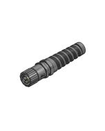 IP67 Power Bayonet • Cable connector • 2-pos.+PE • Plug • 13 mm - 18 mm