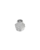 Installation components • Socket housing • Male • Front panel mounting • M12x1 • 9 mm • for M12x1,   L-coded • Brass • Accessories • Male connector axial