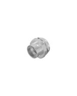 Einbaukomponenten • Flanschgehäuse • Kupplung axial • Hinterwandmontage • M12x1 • 10 mm • für M12x1 X-codiert