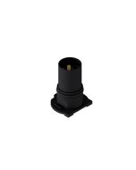 Installation components • Insulation body • with O-Ring • M12x1 • 4- pos. • L-coded • THR • Unshielded • Power connectors • Male connector axial