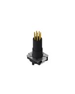 Einbaukomponenten • Isolierkörper • Stecker axial • M8x1 • 8-pol. • A-codiert • SMT • Geschirmt