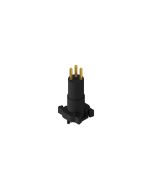 Einbaukomponenten • Isolierkörper • Stecker axial • M8x1 • 3-pol. • A-codiert • THR • Ungeschirmt