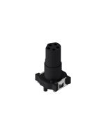 Einbaukomponenten • Isolierkörper • Kupplung axial • M8x1 • 5-pol. • B-codiert • SMT • Ungeschirmt