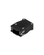 SnapLock hood • 9-pos. • Plastic black