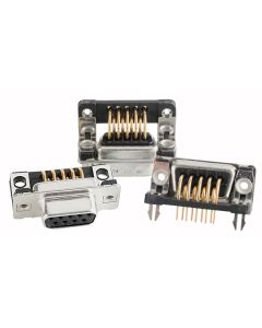 D-SUB Standard • 25-pos. • Socket • Solder pin angled .370" • Quality class 3
