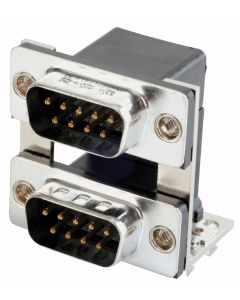 D-SUB Dual Port • Dual Port 9-pol./9-pol. • Dual Port Stift oben / Stift unten • Lötpin abgewinkelt Dual Port 15,88mm gestanzte Ausführung • Gütestufe 3