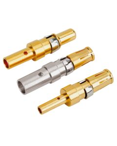 Combination D-SUB contacts • Plug • Crimp straight