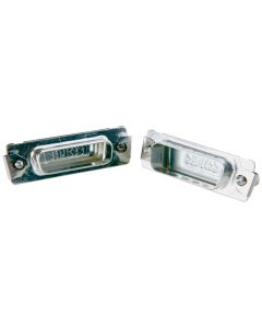 Abschirmkappe • 25-pol. • Metall/Kunststoff transparent • UNC 4-40