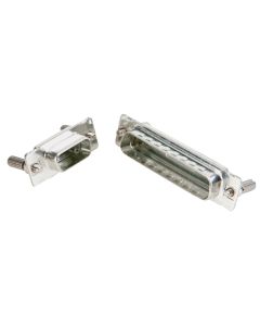 IP67 D-SUB • Shielded Cap • 50-pos. • Metal/Plastic transparent