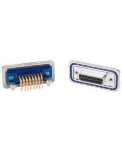 IP67 D-SUB • 9-pos. • Plug • Solder pin angled .276"
