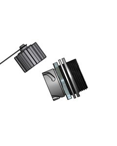IP67 RJ45 • Panel mounted receptacle • Socket • RJ45 Cat. 5e