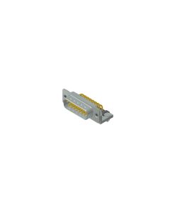 D-SUB Standard • 15-pos. • Plug • Solder pin angled .370" • Quality class 3