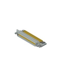 D-SUB Standard • 37-pos. • Plug • Solder pin angled .590" • Quality class 3
