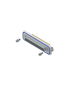 IP67 D-SUB High Density • 62-pos. • Socket • Solder pin angled .220"