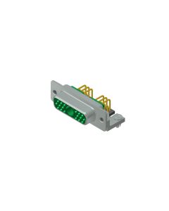 D-SUB Combination High Density • 19W1  [ • ○ • ] • Socket • Solder pin angled