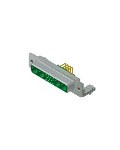 D-SUB Combination High Density • 15W4  [○○ • ○○] • Socket • Solder pin angled
