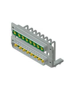 D-SUB Combination Dual Port • 8W8/8W8 • Dual port plug upper / Socket bottom