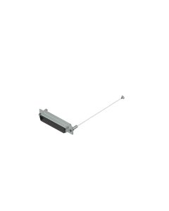 IP67 D-SUB • Protection Cap • 50-pos. • Metal/Plastic transparent