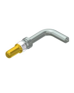 Combination D-SUB contacts • Plug • Solder pin angled