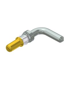 Combination D-SUB contacts • Plug • Solder pin angled