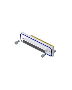 IP67 D-SUB Solid Body • 37-pos. • Socket • Solder pin angled .590"