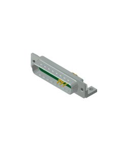 D-SUB Combination Standard • 9W4  [○ • ○○○] • Plug • Solder pin angled .318"