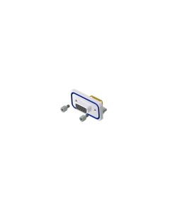 IP67 D-SUB Solid Body • 9-pos. • Socket • Solder pin angled .590"