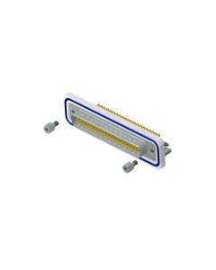 IP67 D-SUB High Density • 62-pos. • Plug • Solder pin angled .220"