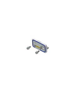 IP67 D-SUB • 9-pos. • Plug • Solder pin angled .189"