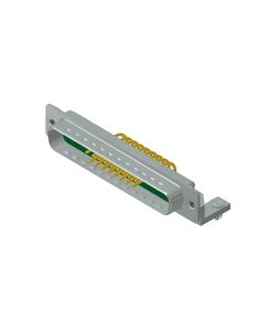 D-SUB Combination Standard • 21WA4  [○○ • ○○] • Plug • Solder pin angled .370"