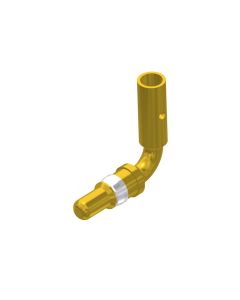 Combination D-SUB contacts • Plug • Crimp angled