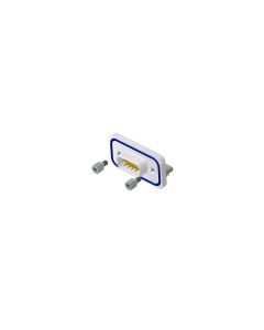 IP67 D-SUB Solid Body • 9-pos. • Plug • Solder pin angled .402"