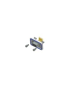 IP67 D-SUB • 9-pos. • Socket • Solder pin angled .465"