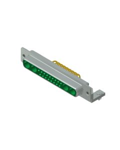 D-SUB Combination Standard • 21WA4  [○○ • ○○] • Socket • Solder pin angled .370"