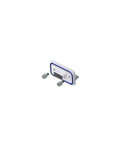 IP67 D-SUB Solid Body • 9-pos. • Socket • Solder pin angled .402"