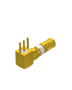 Combination D-SUB contacts • Socket • 75 Ohm • Solder pin angled 3pin shell size 1-4