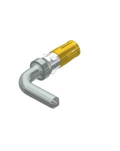 Combination D-SUB contacts • Socket • Solder pin angled