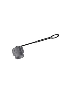 Protection cap • Bayonet • RJ45/USB/Fiber Optic protection cap, Kunststoff schwarz, , Black, Bayonet