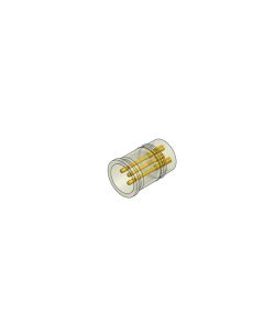 M12x1 • Stecker axial • Kunststoff • 5-pol.
