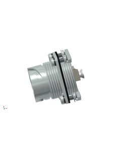 Panel mounted receptacle • LC Duplex MM