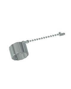 RJ45/USB/Fiber Optic protection cap • Protection cap • RJ45/USB/Fiber Optic protection cap, Zinc die cast, Nickel plated, ,