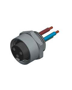 Flansch • Kupplung axial • Frontmontage • 7/8 • 2-pol.+PE • Litze • AWG14 • Ungeschirmt  PG11